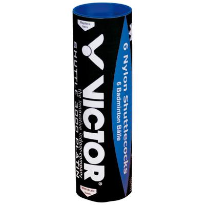 Victor Nylon 3000 Platinum Shuttlecocks (White/Yellow) - Medium - main image