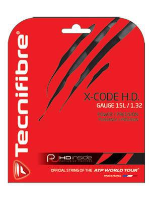 Tecnifibre X-Code HD Tennis String Set - Black - main image