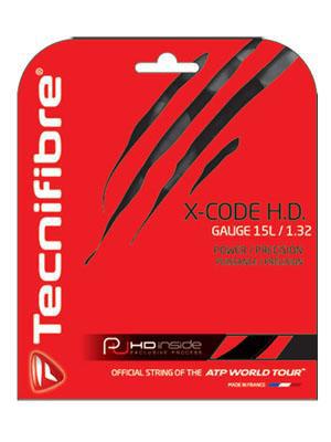 Tecnifibre X-Code HD Tennis String Set - Black