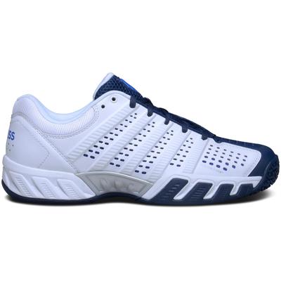 K-Swiss Mens BigShot Light 2.5 Omni Tennis Shoes - White/Blue - main image