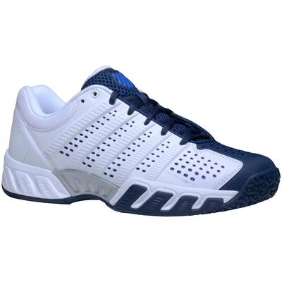 K-Swiss Mens BigShot Light 2.5 Omni Tennis Shoes - White/Blue - main image