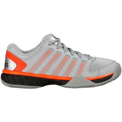 K-Swiss Mens Express LTR HB Tennis Shoes - HighRise/Neon Blaze - main image