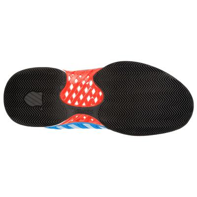 K-Swiss Mens Hypercourt Express Tennis Shoes - Blue/Red - main image