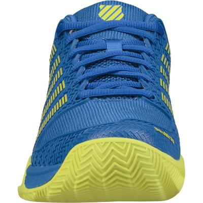 K-Swiss Mens Hypercourt Express HB Tennis Shoes - Blue/Citron - main image