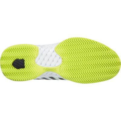 K-Swiss Mens Hypercourt Express HB Tennis Shoes - White/Neon Yellow - main image