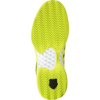 K-Swiss Mens Hypercourt Express HB Tennis Shoes - Neon Yellow/Black - main image