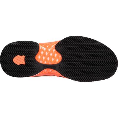 K-Swiss Mens Hypercourt Express HB Tennis Shoes - Neon Blaze/Black - main image
