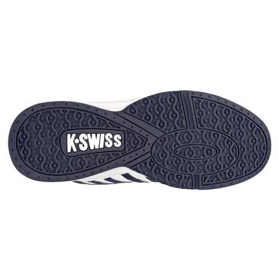 K-Swiss Mens Vendy II Omni Court Shoes - White/Navy