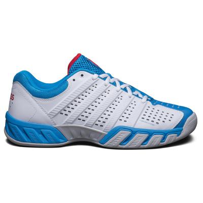 K-Swiss Mens Bigshot Light Indoor Carpet Shoes - White/Blue - main image