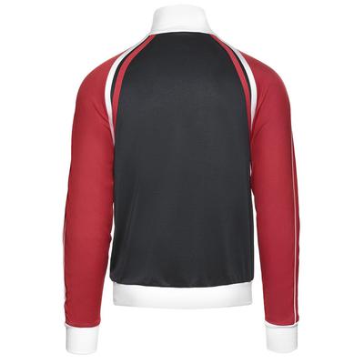 Sergio Tacchini Mens Ghibli Track Top - Navy/Red - Tennisnuts.com