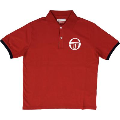 Sergio Tacchini Boys Torneo Tennis Polo - Red - main image