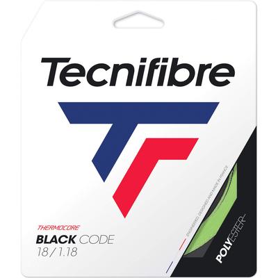 Tecnifibre Black Code Tennis String Set - Lime Green - main image