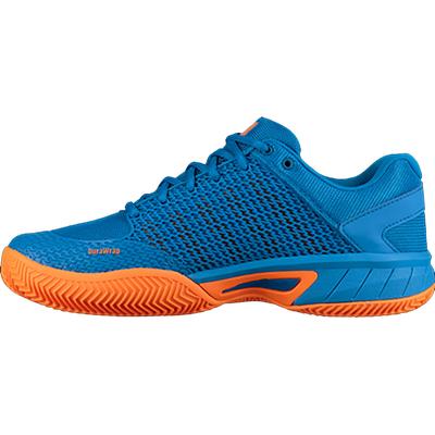 K-Swiss Mens Express Light HB Tennis Shoes - Brilliant Blue/Neon Orange - main image