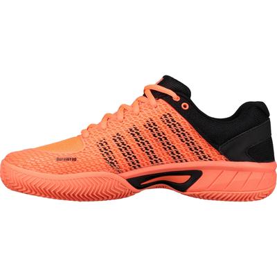 K-Swiss Mens Express Light HB Tennis Shoes - Neon Blaze/Black - main image