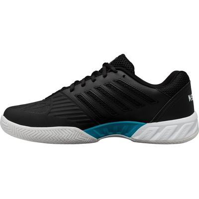 K-Swiss Mens Bigshot Light 3 Tennis Shoes - Black/Algiers Blue - main image