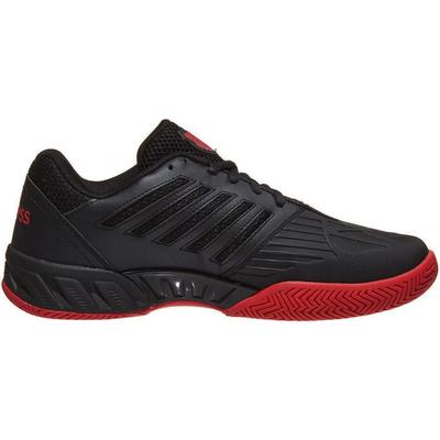 K-Swiss Mens BigShot Light 3 Tennis Shoes - Black/Lollipop - main image