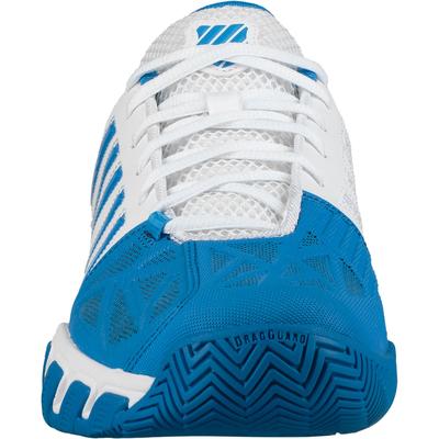 K-Swiss Mens BigShot Light 3 Tennis Shoes - White/Brilliant Blue - main image
