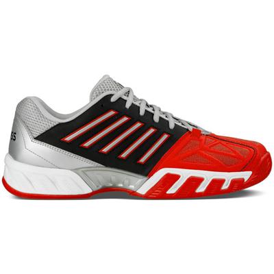 K-Swiss Mens BigShot Light 3.0 All-Court Shoes - Red/Black/Silver