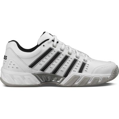 K-Swiss Mens Bigshot Light LTR Tennis Shoes - White/Black/Silver - main image