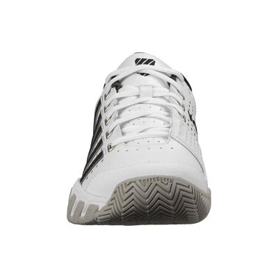 K-Swiss Mens Bigshot Light LTR Tennis Shoes - White/Black/Silver - main image
