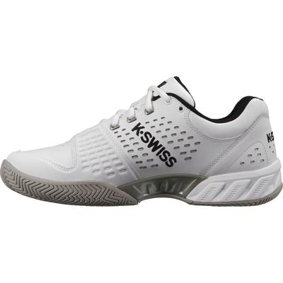K-Swiss Mens Bigshot Light LTR Tennis Shoes - White/Black/Silver - main image