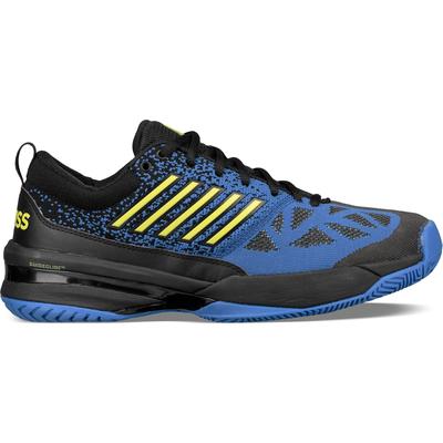 K-Swiss Mens Knitshot Tennis Shoes - Black/Strong Blue - main image