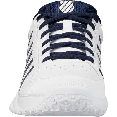 K-Swiss Mens Receiver IV Omni Tennis Shoes - White/Navy