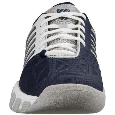K-Swiss Mens Bigshot Light 3.0 Carpet Tennis Shoes - White/Navy - main image