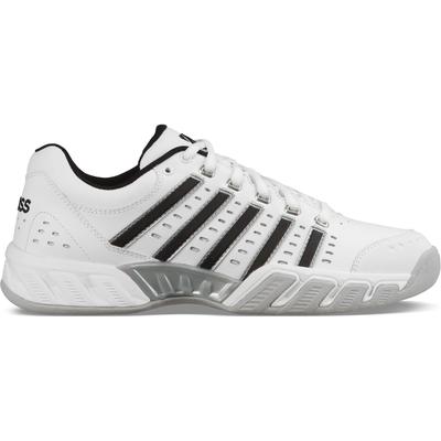 K-Swiss Mens Bigshot Light LTR Carpet Tennis Shoes - White/Black/Silver - main image