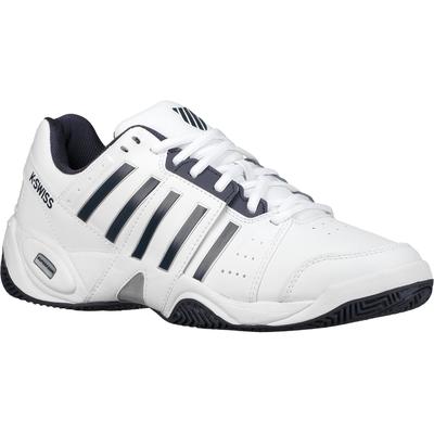 K-Swiss Mens Accomplish III Tennis Shoes - White/Navy - main image