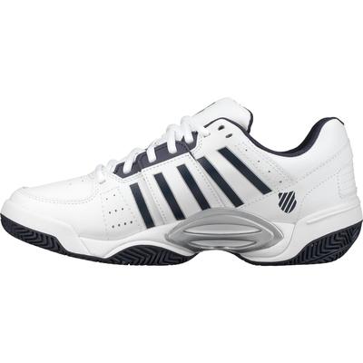 K-Swiss Mens Accomplish III Tennis Shoes - White/Navy - main image
