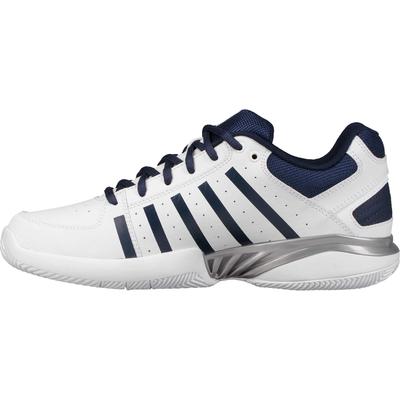 K-Swiss Mens Receiver IV Tennis Shoes - White/Navy - main image