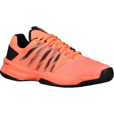 K-Swiss Mens Ultrashot Tennis Shoes - Neon Blaze/Black