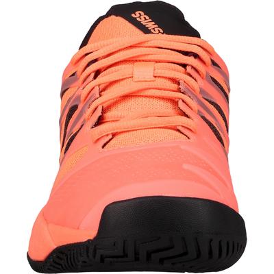 K-Swiss Mens Ultrashot Tennis Shoes - Neon Blaze/Black - main image