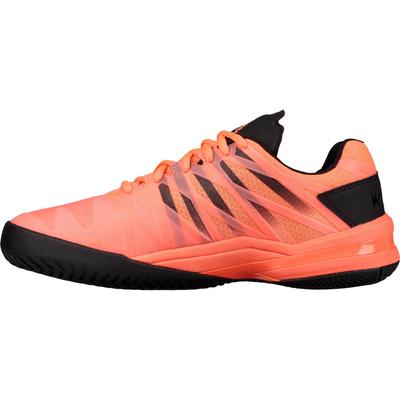 K-Swiss Mens Ultrashot Tennis Shoes - Neon Blaze/Black - main image