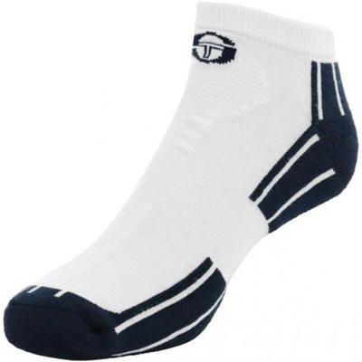 Sergio Tacchini Kalana Tennis Socks (1 Pair) - White/Navy