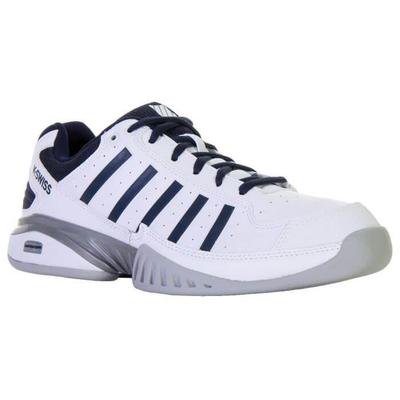 K-Swiss Mens Receiver IV Carpet Tennis Shoes - White/Navy - main image
