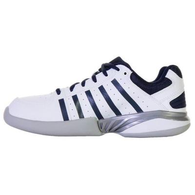 K-Swiss Mens Receiver IV Carpet Tennis Shoes - White/Navy - main image