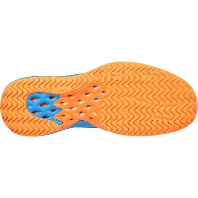 K-Swiss Mens Aero Knit Tennis Shoes - Brilliant Blue/Neon Orange - main image