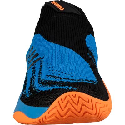 K-Swiss Mens Aero Knit Tennis Shoes - Brilliant Blue/Neon Orange - main image