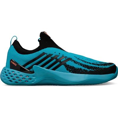 K-Swiss Mens Aero Knit Tennis Shoes - Algiers Blue/Black - main image