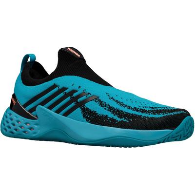 K-Swiss Mens Aero Knit Tennis Shoes - Algiers Blue/Black - main image