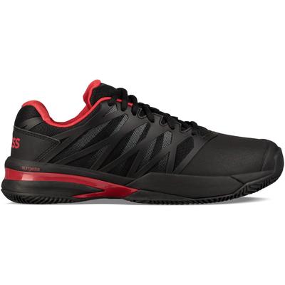 K-Swiss Mens Ultrashot 2 HB Tennis Shoes - Black/Lollipop