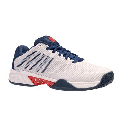K-Swiss Mens Hypercourt Express 2 Tennis Shoes - Blue Opal/Lollipop - main image