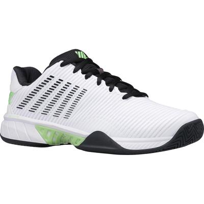 K-Swiss Mens Hypercourt Express 2 Tennis Shoes - White/Green - main image