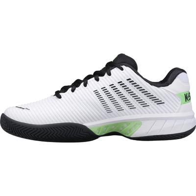 K-Swiss Mens Hypercourt Express 2 Tennis Shoes - White/Green - main image