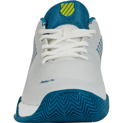 K-Swiss Mens Hypercourt Express 2 Tennis Shoes - Brilliant White/Celestial/Evening Primrose - main image