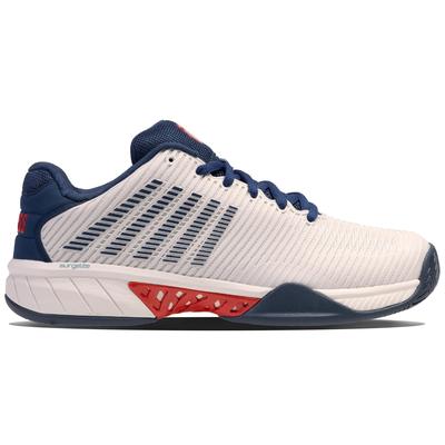 K-Swiss Mens Hypercourt Express 2 Tennis Shoes - Blue Opal/Lollipop - main image