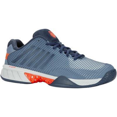 K-Swiss Mens Hypercourt Express 2 Tennis Shoes - Windward Blue/Scarlet Ibis - main image