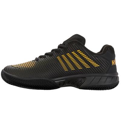 K-Swiss Mens Hypercourt Express 2 HB Tennis Shoes - Moonless Night/Amber Yellow - main image
